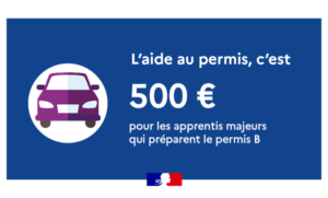 Aide au permis 500 euros apprentis